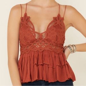 free people adella cami copper